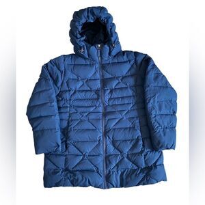 Womens Lands End Down Weather Coat